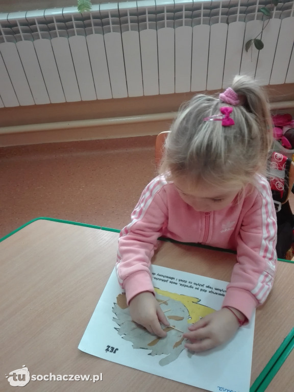 Dzień Jeża. Przedszkolaki z Oddziału Przedszkolnego w Giżycach włączyły się w obchody