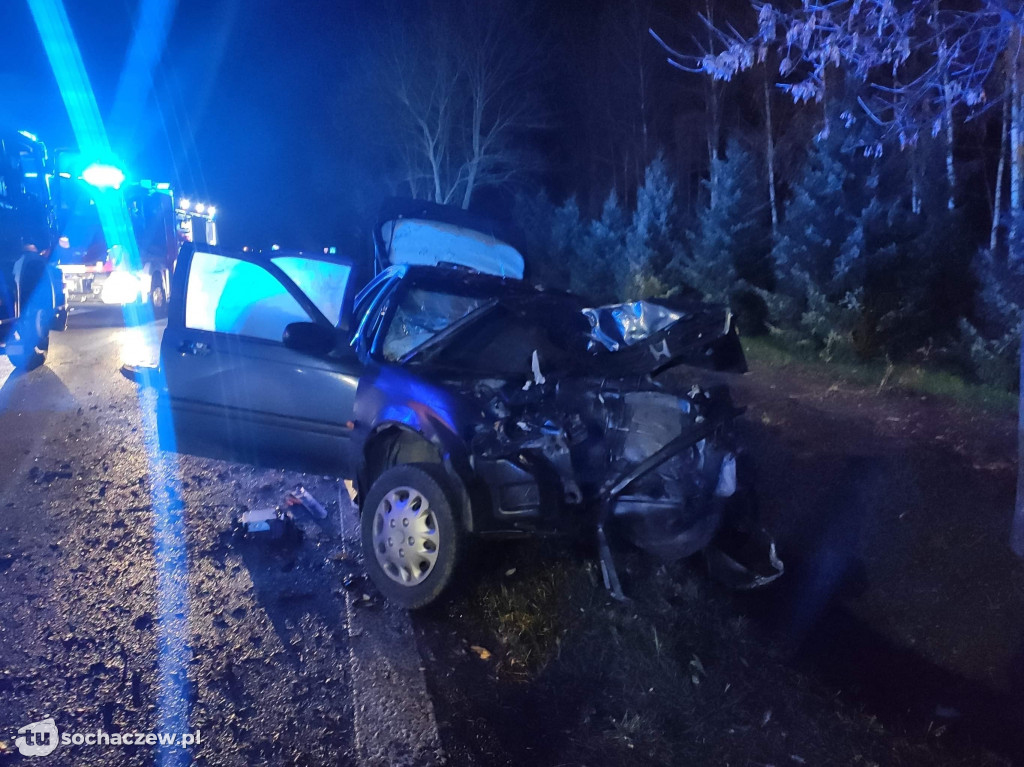 Wypadek w Kożuszkach Parcela