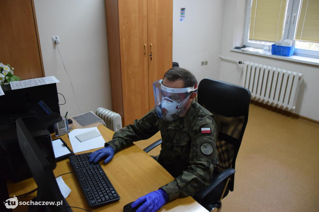 Żołnierze z Bielic zaangażowani w walkę z COVID-19. Szpital w Sochaczewie już otrzymał wsparcie