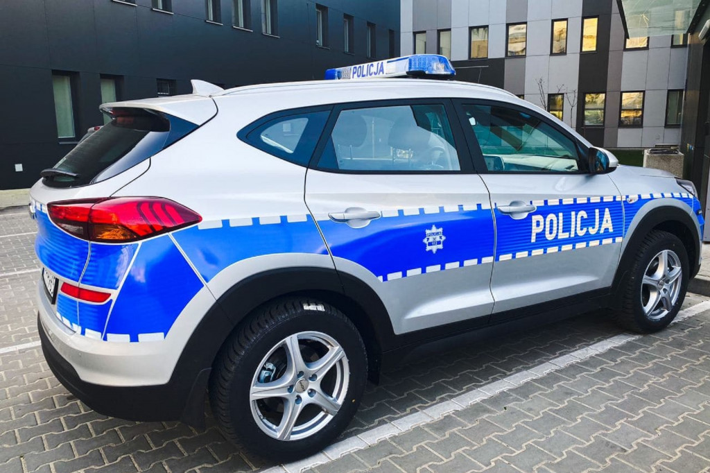Nowy radiowóz w KPP Sochaczew