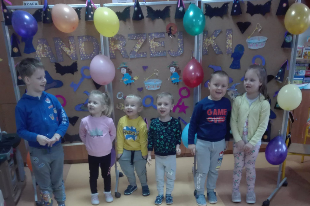 Andrzejki w oddziale przedszkolnym w Giżycach