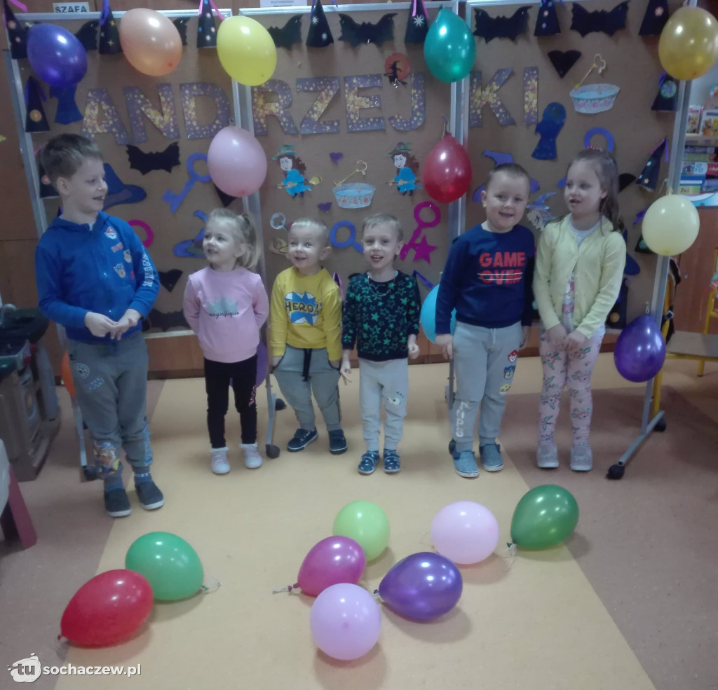 Andrzejki w oddziale przedszkolnym w Giżycach