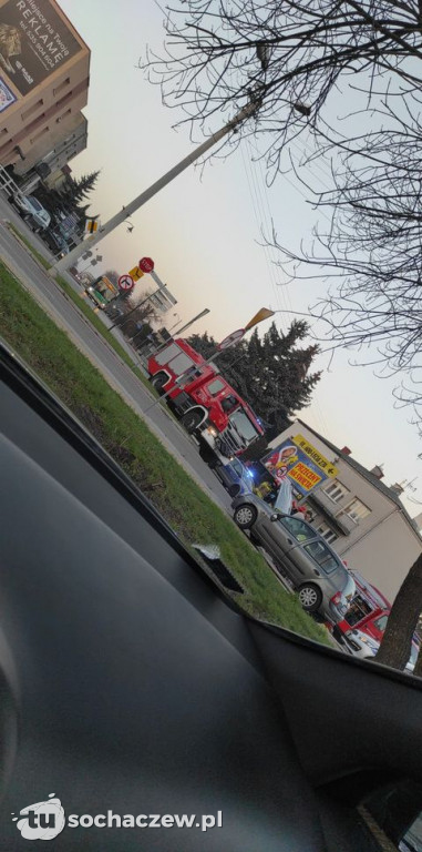 Zderzenie na skrzyżowaniu  ulic 15 Sierpnia i Traugutta