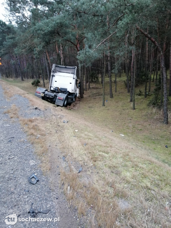 Wypadek w Kamionie. 50-tka zablokowana