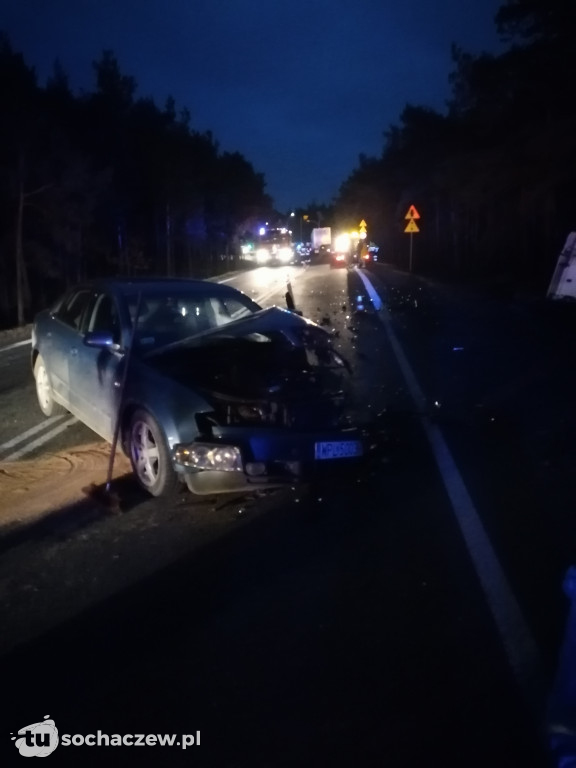 Wypadek w Kamionie. 50-tka zablokowana