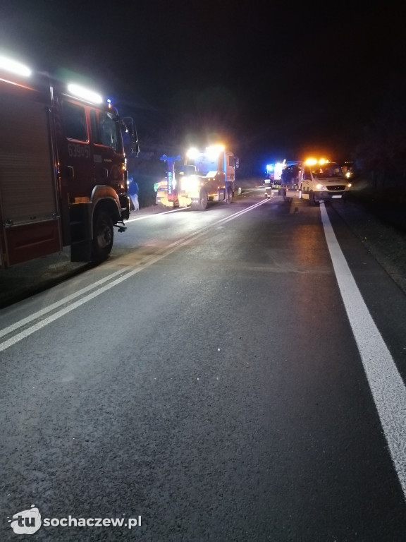 Wypadek w Kamionie. 50-tka zablokowana