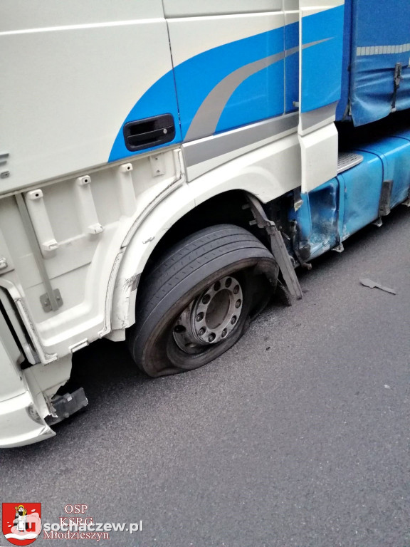 Wypadek w Kamionie. 50-tka zablokowana