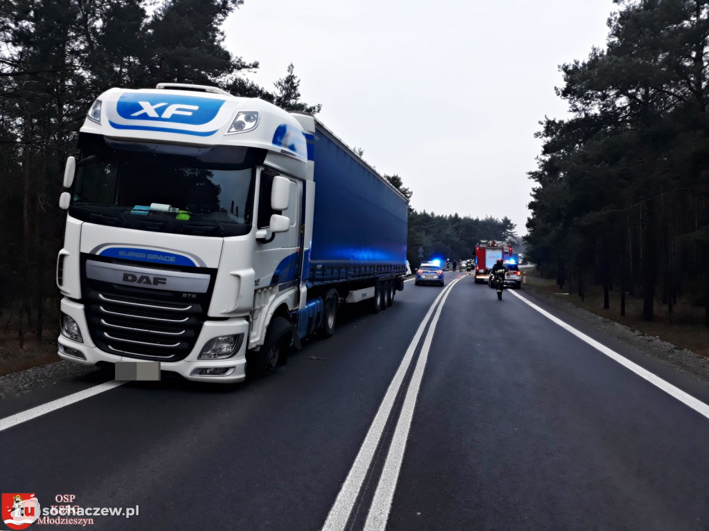 Wypadek w Kamionie. 50-tka zablokowana