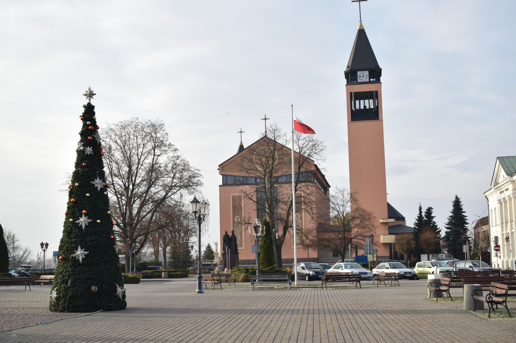 Choinka na placu Kościuszki 2020