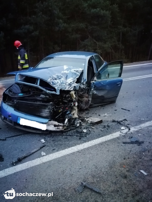 Wypadek w Kamionie. 50-tka zablokowana