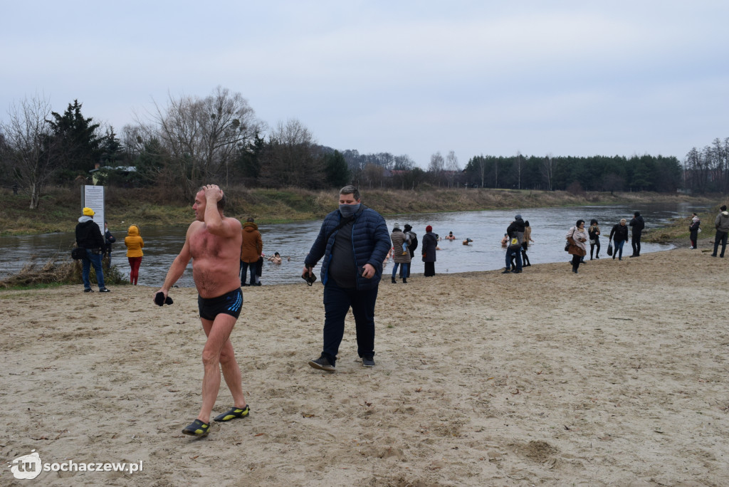 Mikołajkowy trening Dragonowych Morsów w Sochaczewie