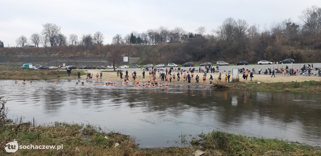 Mikołajkowy trening Dragonowych Morsów w Sochaczewie