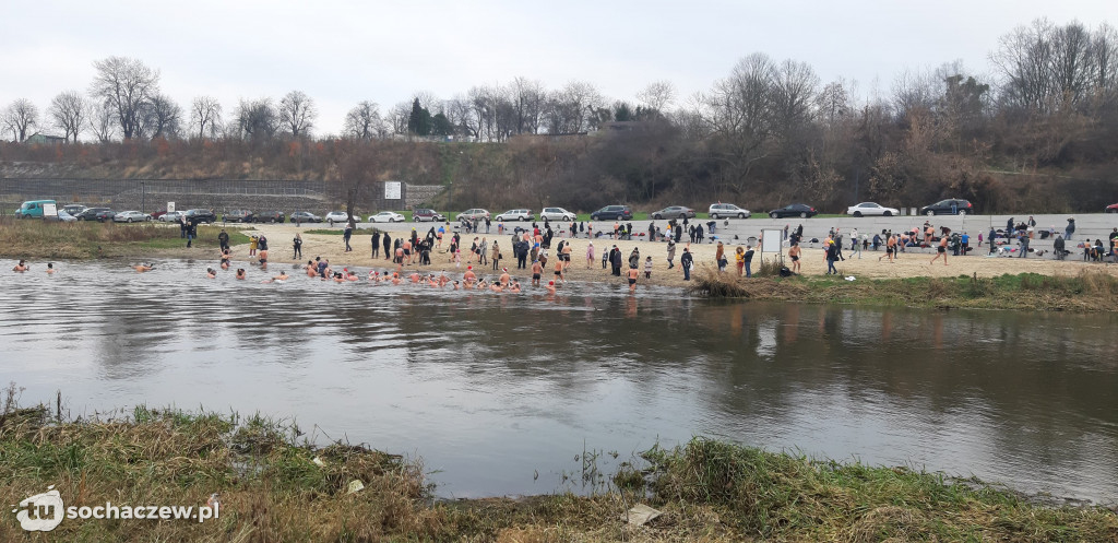 Mikołajkowy trening Dragonowych Morsów w Sochaczewie