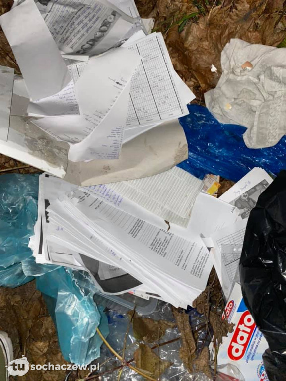 Śmieciowy dramat, przy samej obwodnicy w Boryszewie nad Bzurą