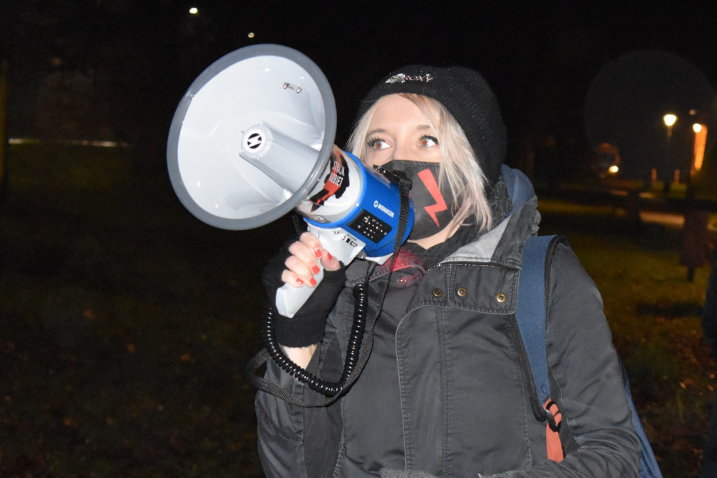 Protest w Sochaczewie 13 grudnia
