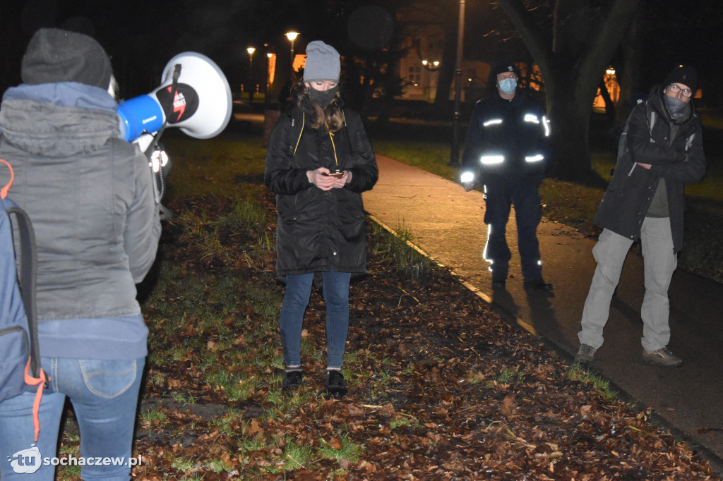 Protest w Sochaczewie 13 grudnia