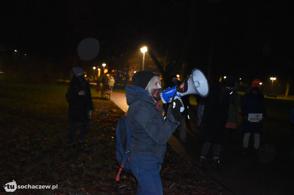 Protest w Sochaczewie 13 grudnia