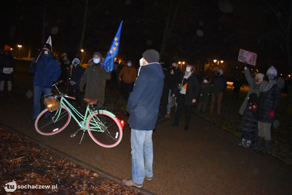 Protest w Sochaczewie 13 grudnia