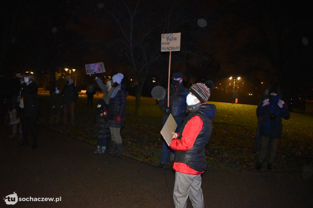 Protest w Sochaczewie 13 grudnia