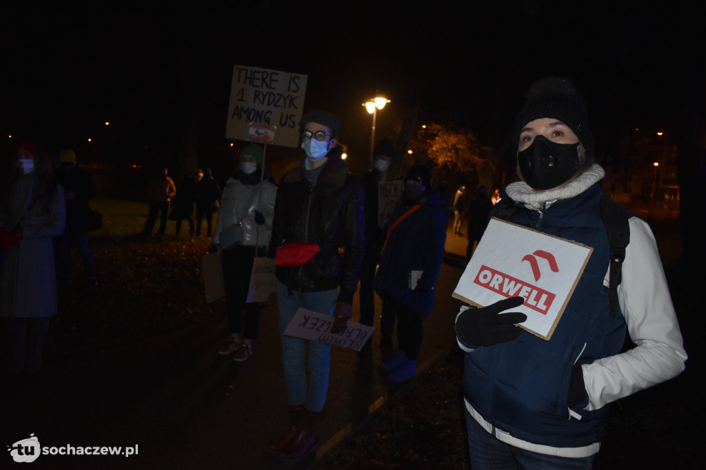 Protest w Sochaczewie 13 grudnia
