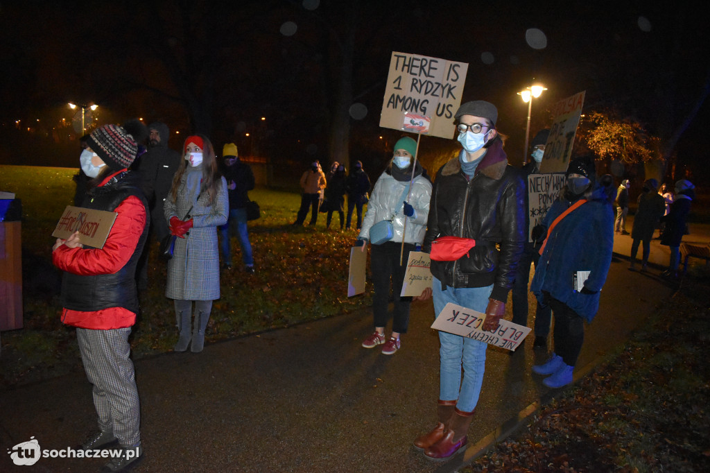 Protest w Sochaczewie 13 grudnia
