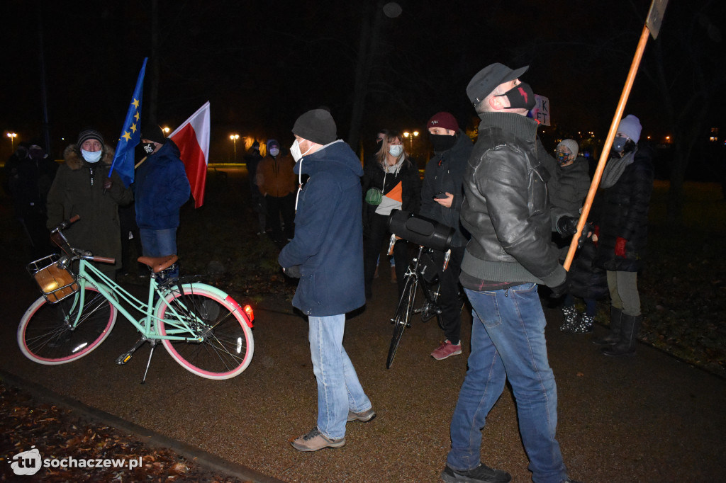 Protest w Sochaczewie 13 grudnia
