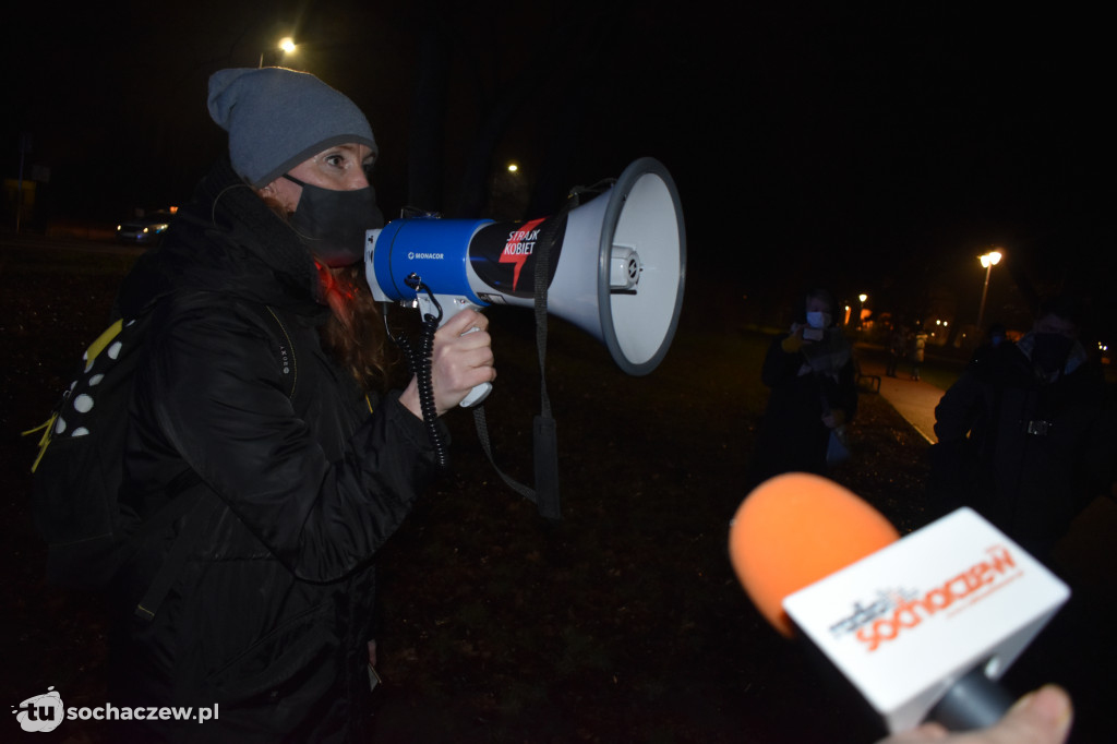 Protest w Sochaczewie 13 grudnia