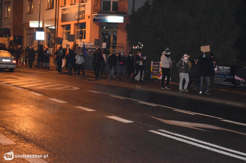 Protest w Sochaczewie 13 grudnia