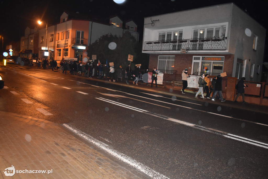 Protest w Sochaczewie 13 grudnia