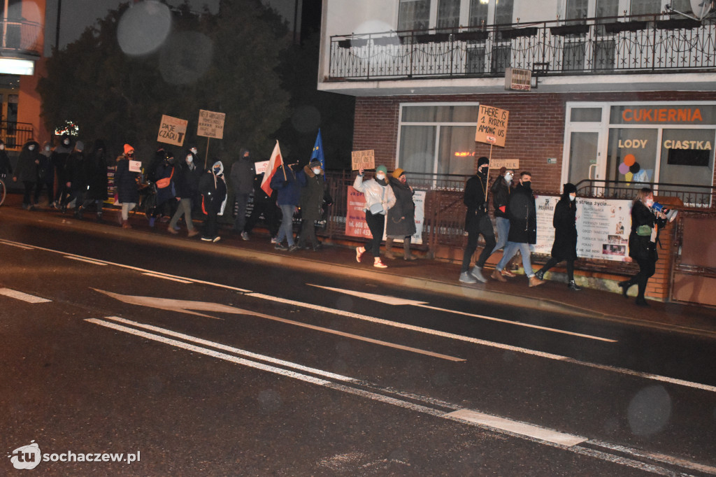 Protest w Sochaczewie 13 grudnia