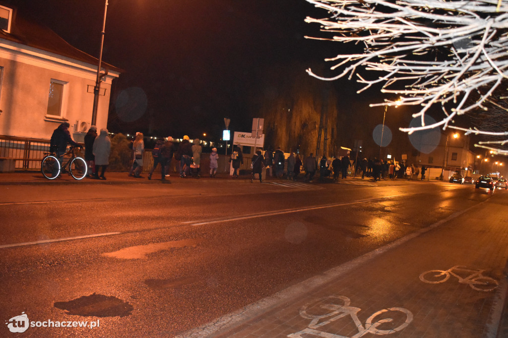 Protest w Sochaczewie 13 grudnia