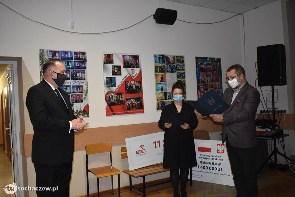 Iłów i Młodzieszyn z dofinansowaniem od Fundacji ORLEN