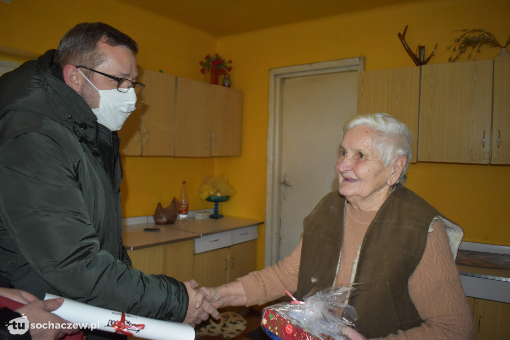 Iłów z wizytą u seniorów