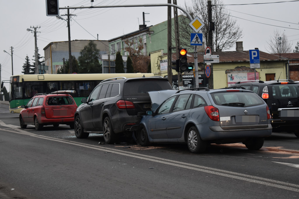 Wypadek na Płockiej