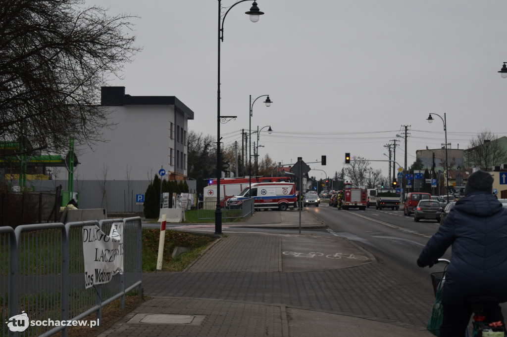 Wypadek na Płockiej
