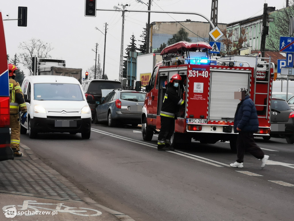 Wypadek na Płockiej