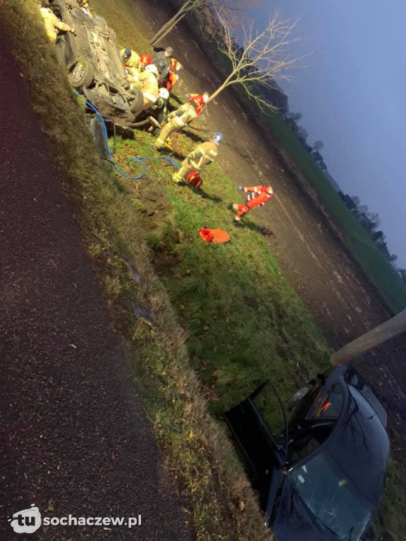 Śmiertelny wypadek w Serokach na DK 92