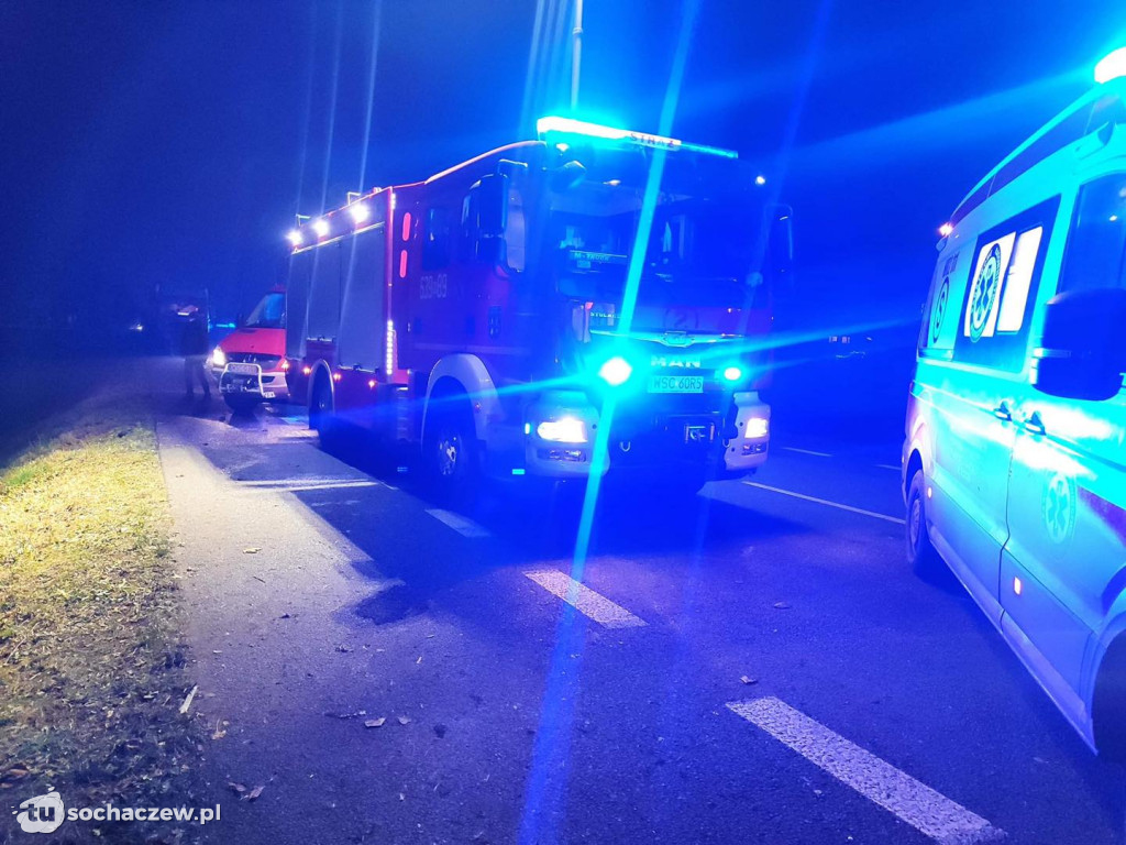 Śmiertelny wypadek w Serokach na DK 92