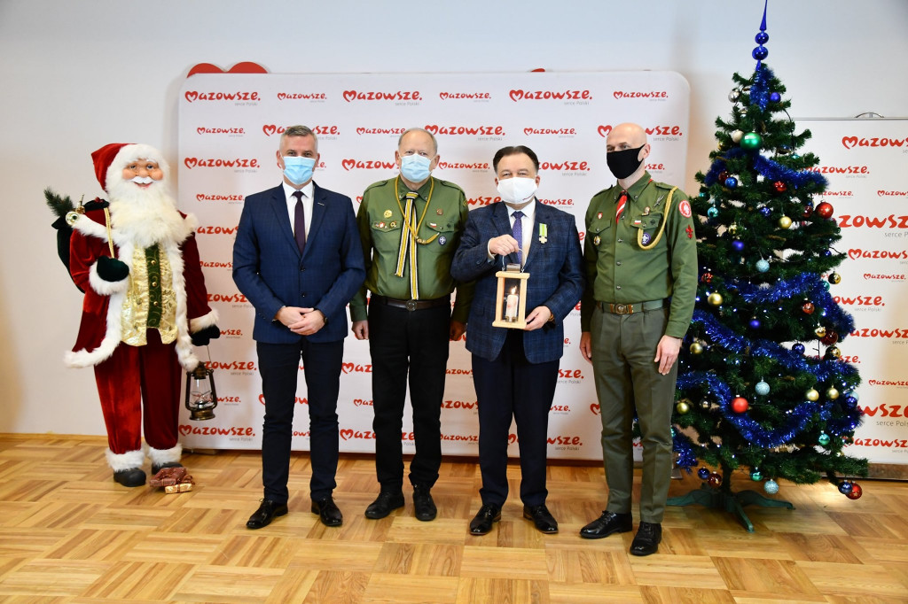 Betlejemskie Światło Pokoju dla samorządu Mazowsza