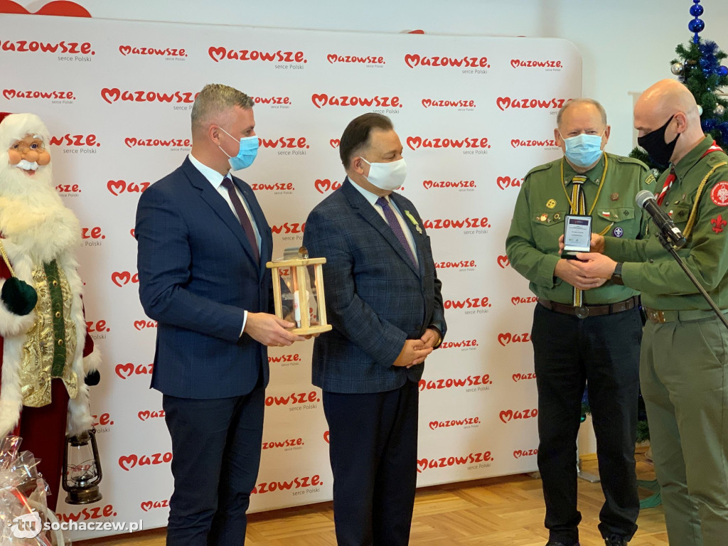 Betlejemskie Światło Pokoju dla samorządu Mazowsza