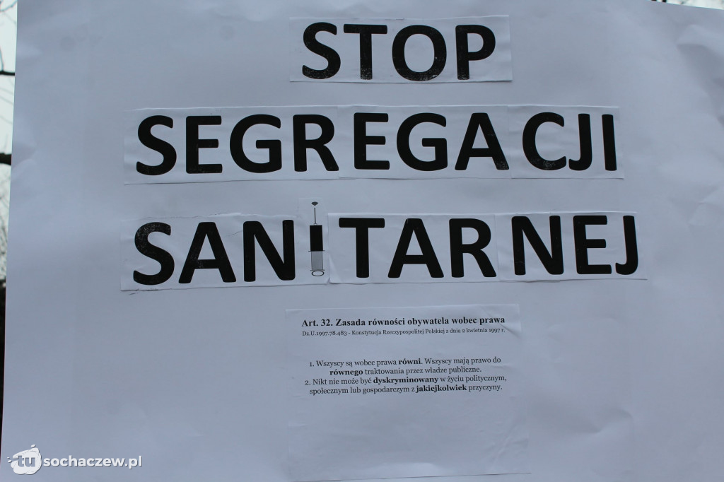 Akcja stop segregacji sanitarnej w Sochaczewie