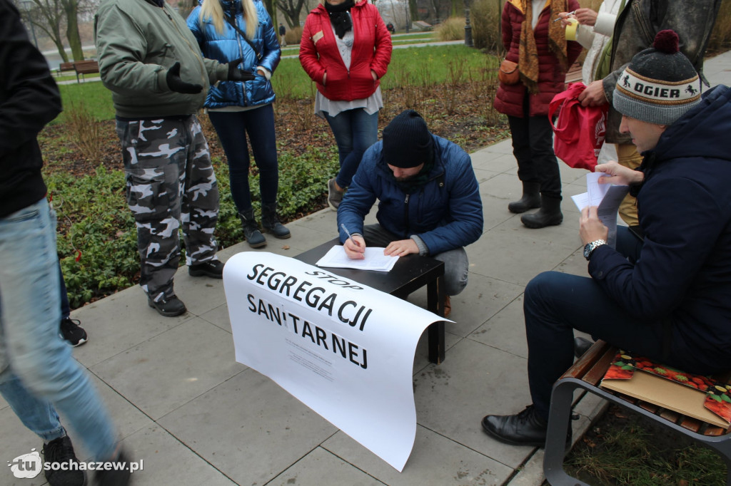 Akcja stop segregacji sanitarnej w Sochaczewie
