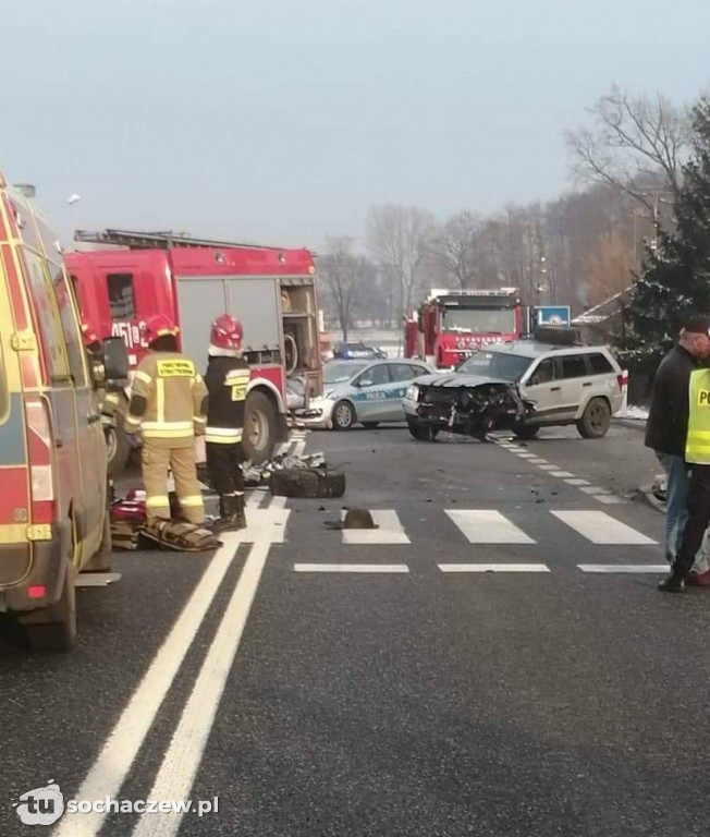 Groźny wypadek na DK14 w Jamnie