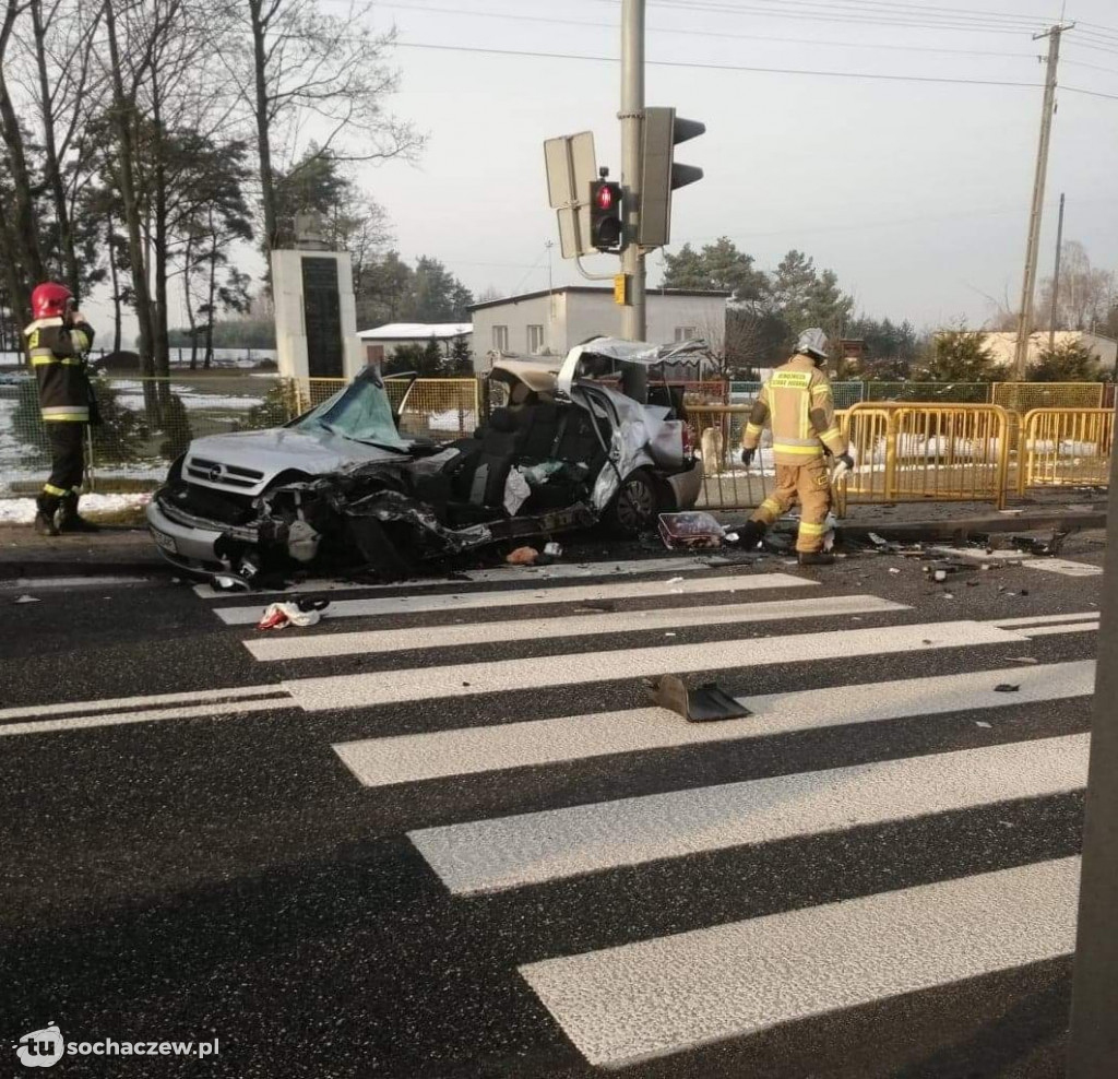 Groźny wypadek na DK14 w Jamnie