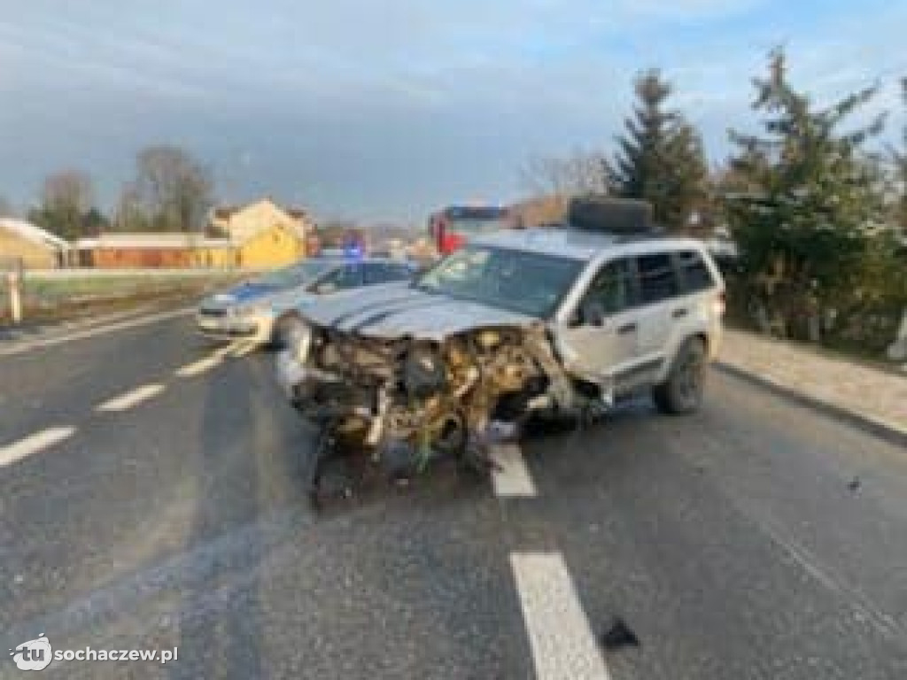Groźny wypadek na DK14 w Jamnie