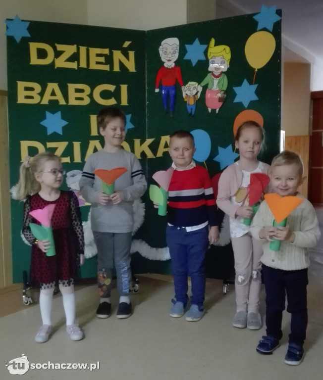 Wirtualny Dzień Babci i Dziadka w Przedszkolu w Giżycach