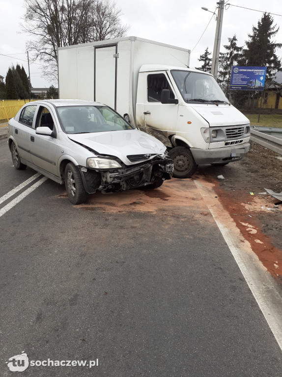 Giżyce: zderzenie dwóch aut