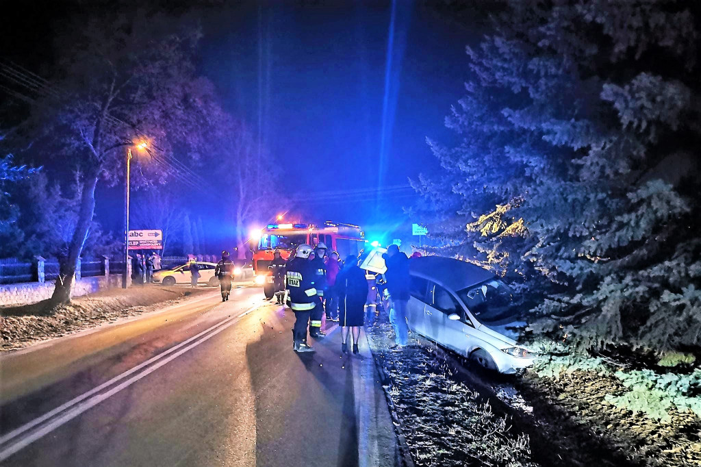 Nowa Sucha: zderzenie dwóch aut