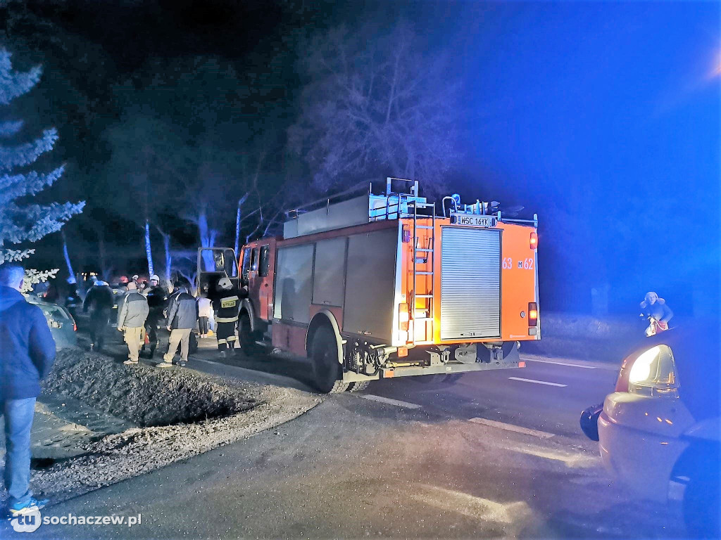 Nowa Sucha: zderzenie dwóch aut
