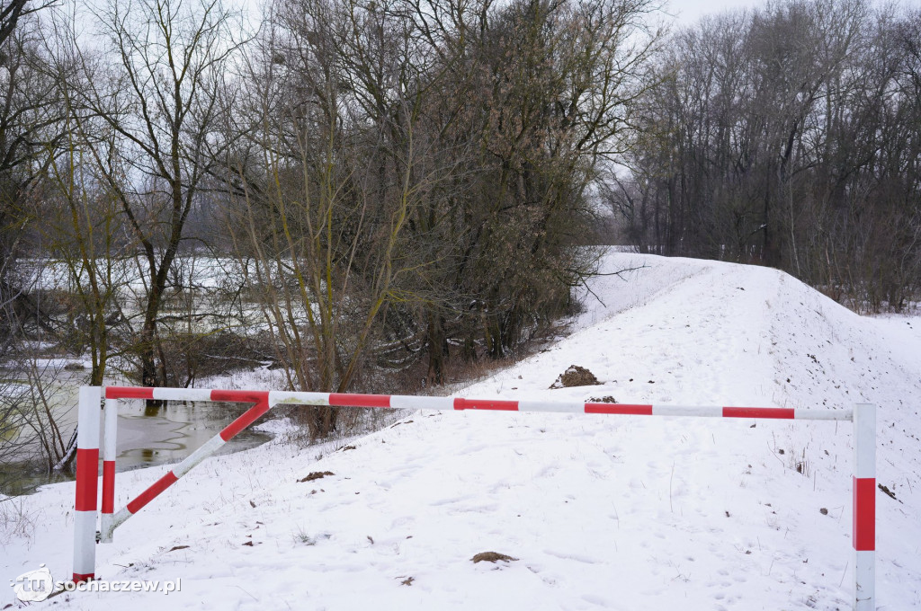 Wyszogród: Wisła 13.02.2021